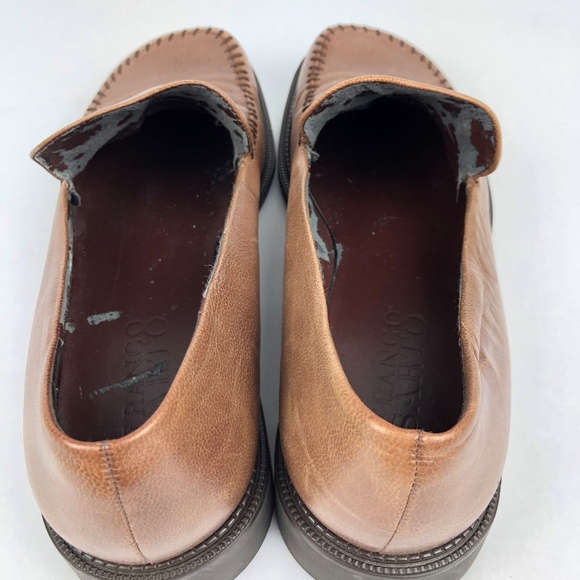 FRANCO SARTO Brown Leather Loafers main image 6